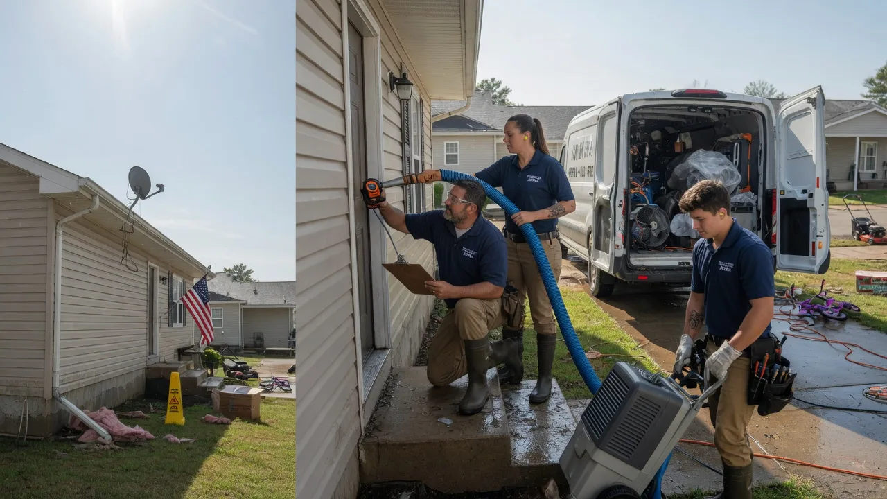 Ceiling Water Damage Restoration in Zwolle, LA near me